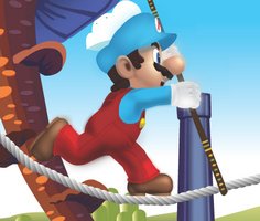 Mario Halat Üzerinde oyunu oyna